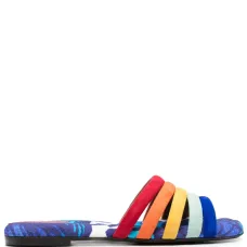 Шлепанцы Tones с узором шеврон