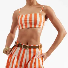 Топ-бандо с ремешками