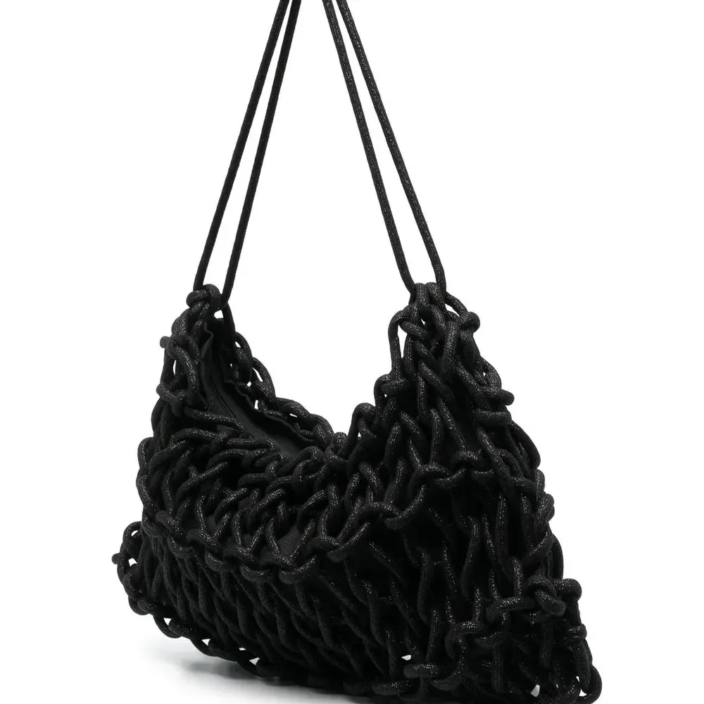 Плетеная сумка на плечо Nadia