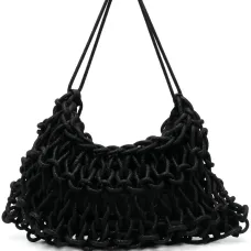 Плетеная сумка на плечо Nadia