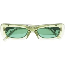 Солнцезащитные очки в прозрачной оправе