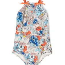 Купальник с цветочным принтом