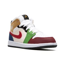 Кроссовки Jordan 1 Mid SE Patchwork