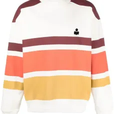 Полосатая толстовка Meyoan с логотипом