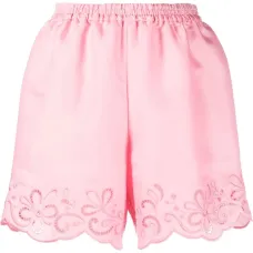 Шорты с кружевной отделкой