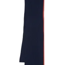 Кашемировый шарф в рубчик