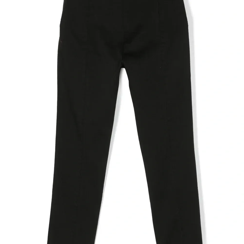 Брюки прямого кроя с завышенной талией