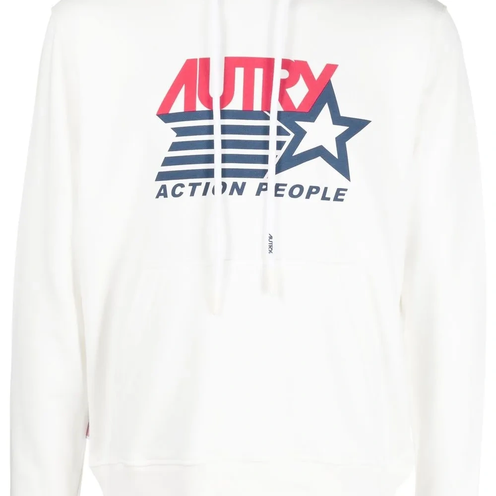 Худи с кулиской и логотипом