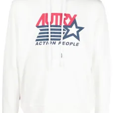 Худи с кулиской и логотипом