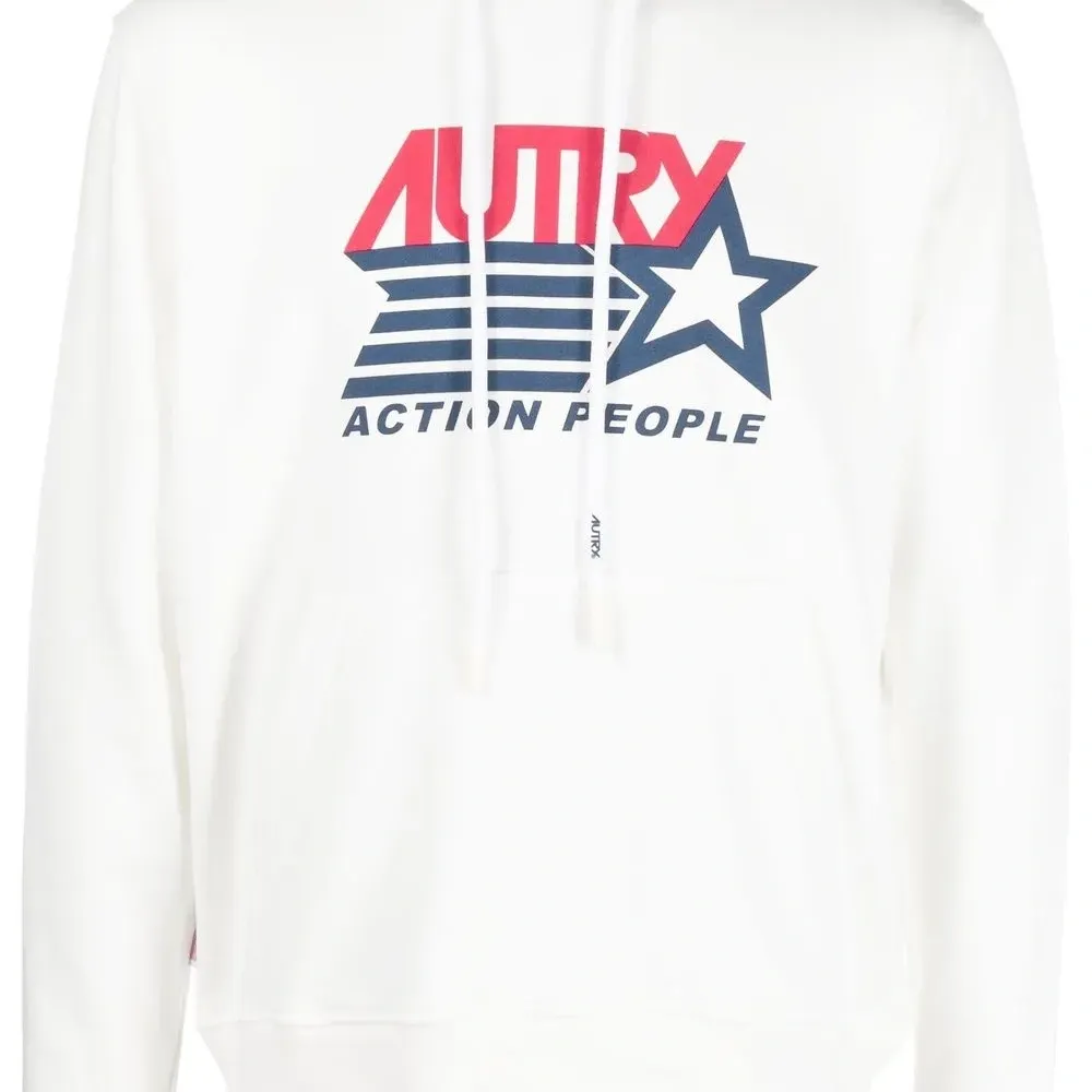 Худи с кулиской и логотипом