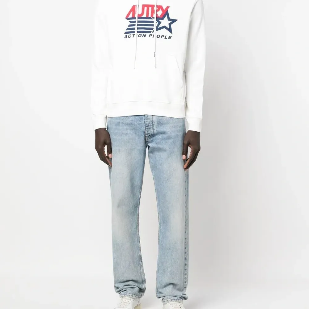 Худи с кулиской и логотипом