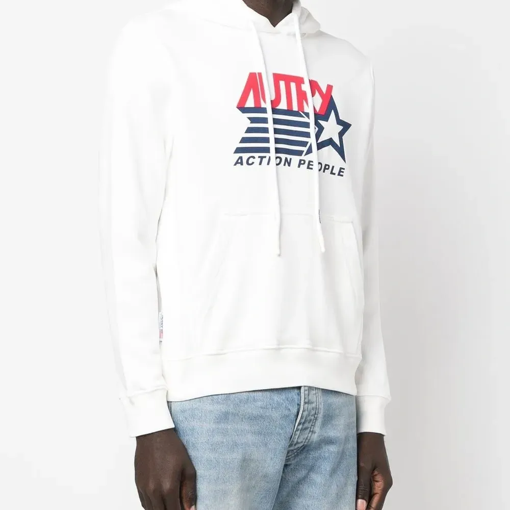 Худи с кулиской и логотипом