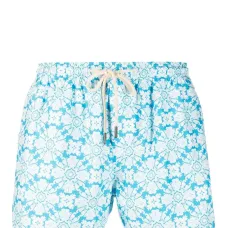 Плавки-шорты с геометричным принтом