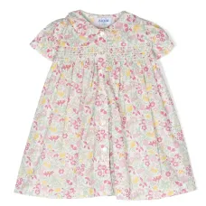 Платье-рубашка с цветочным принтом