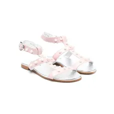 Сандалии с бусинами