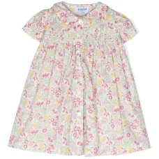 Платье-рубашка с цветочным принтом