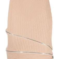 Юбка в рубчик