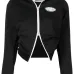 Logo-patch zip-up jacket Logo-patch zip-up jacket