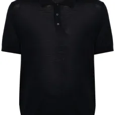 Рубашка поло тонкой вязки