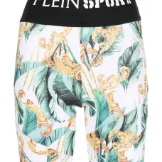 Облегающие шорты с логотипом Облегающие шорты с логотипом