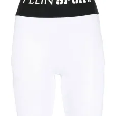 Облегающие шорты с логотипом Облегающие шорты с логотипом