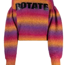 Полосатый джемпер с логотипом