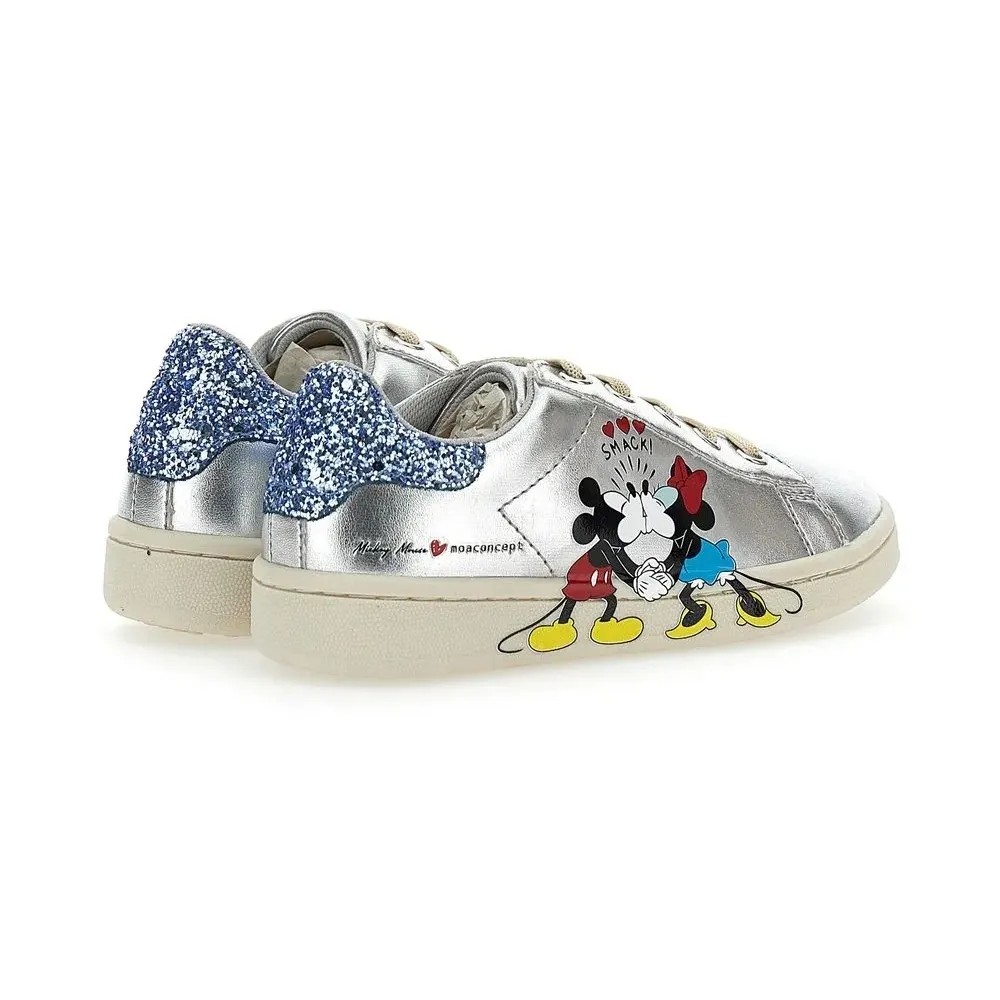 Кеды Mickey + Minnie с блестками