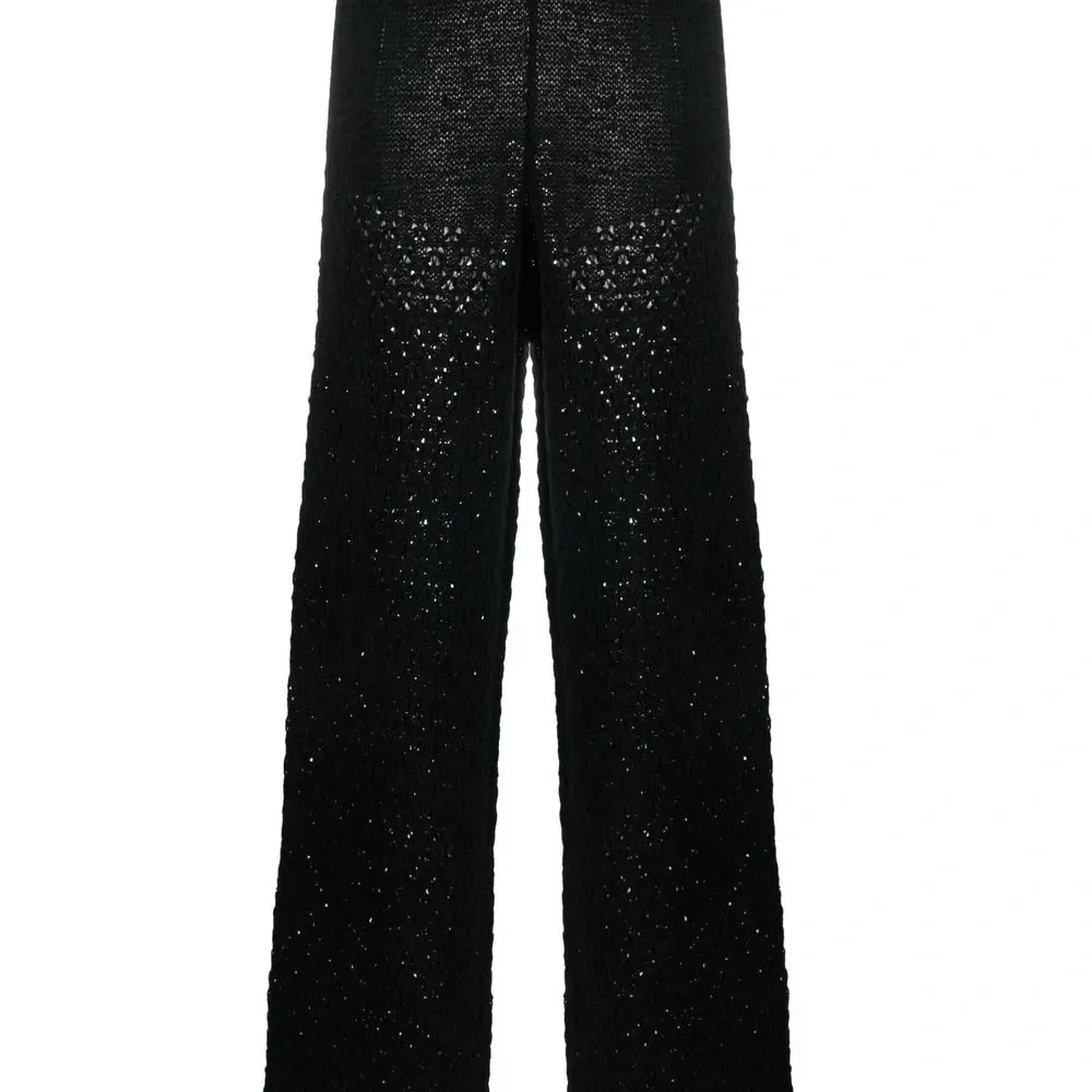 Брюки с завышенной талией