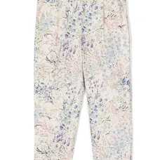Ditsy floral print trousers