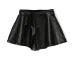Шорты широкого кроя из искусственной кожи