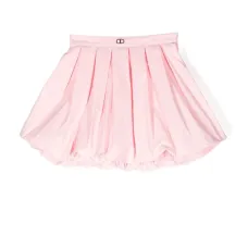 Плиссированная юбка А-силуэта