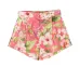 Шорты с цветочным принтом