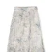 Юбка с цветочным принтом и оборками