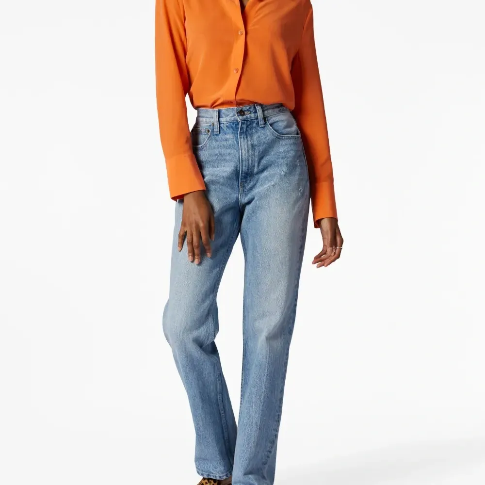 Шелковая рубашка Leona на пуговицах