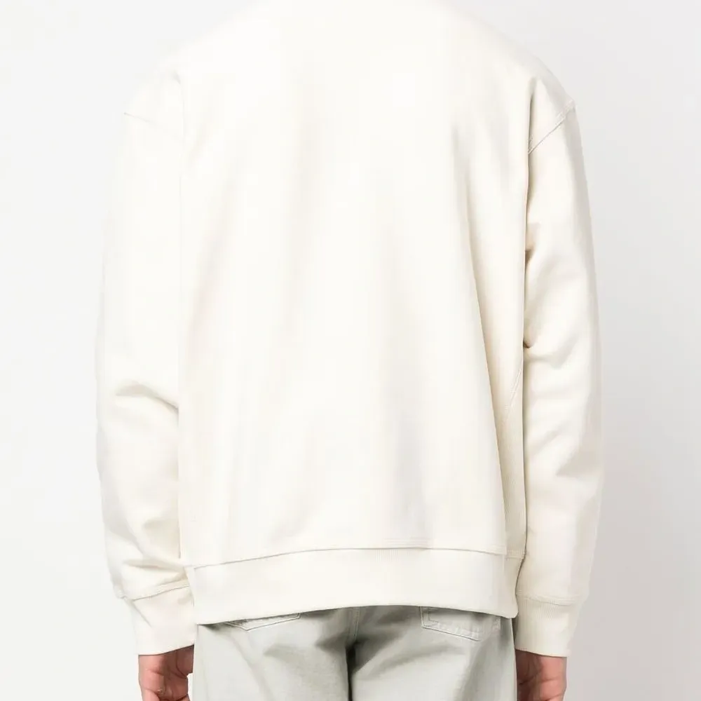 Толстовка с вышитым логотипом