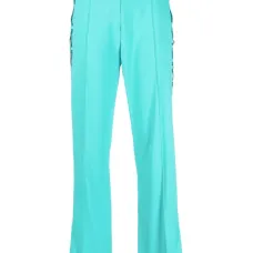 Прямые брюки со шнуровкой