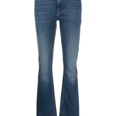 Джинсы скинни с завышенной талией