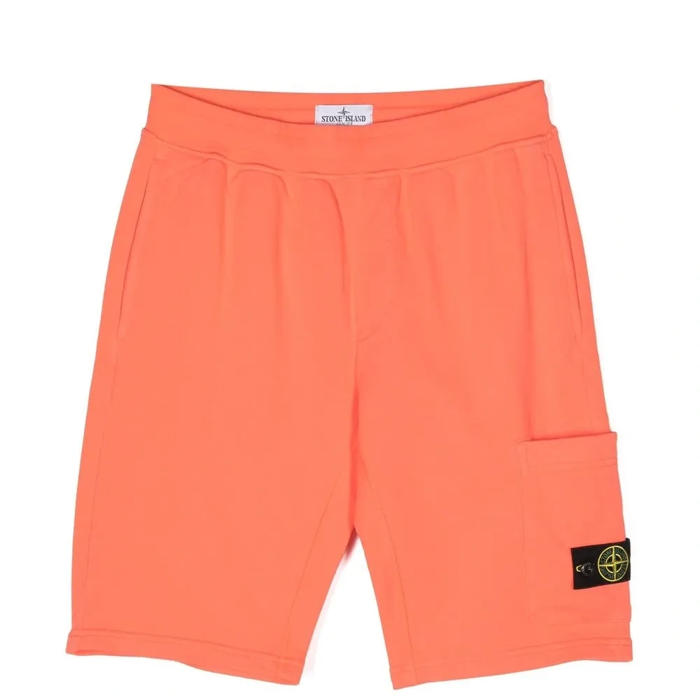 Спортивные шорты с нашивкой-логотипом