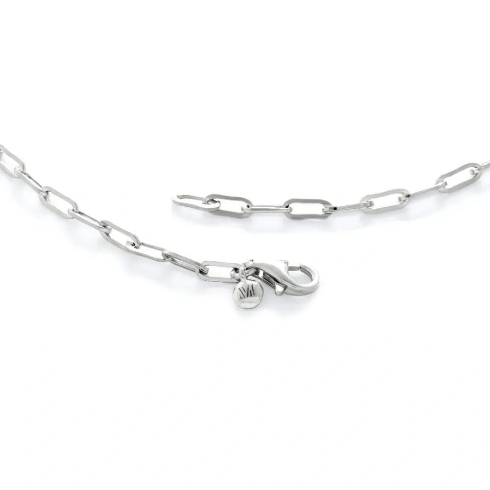 Серебряная цепочка на шею