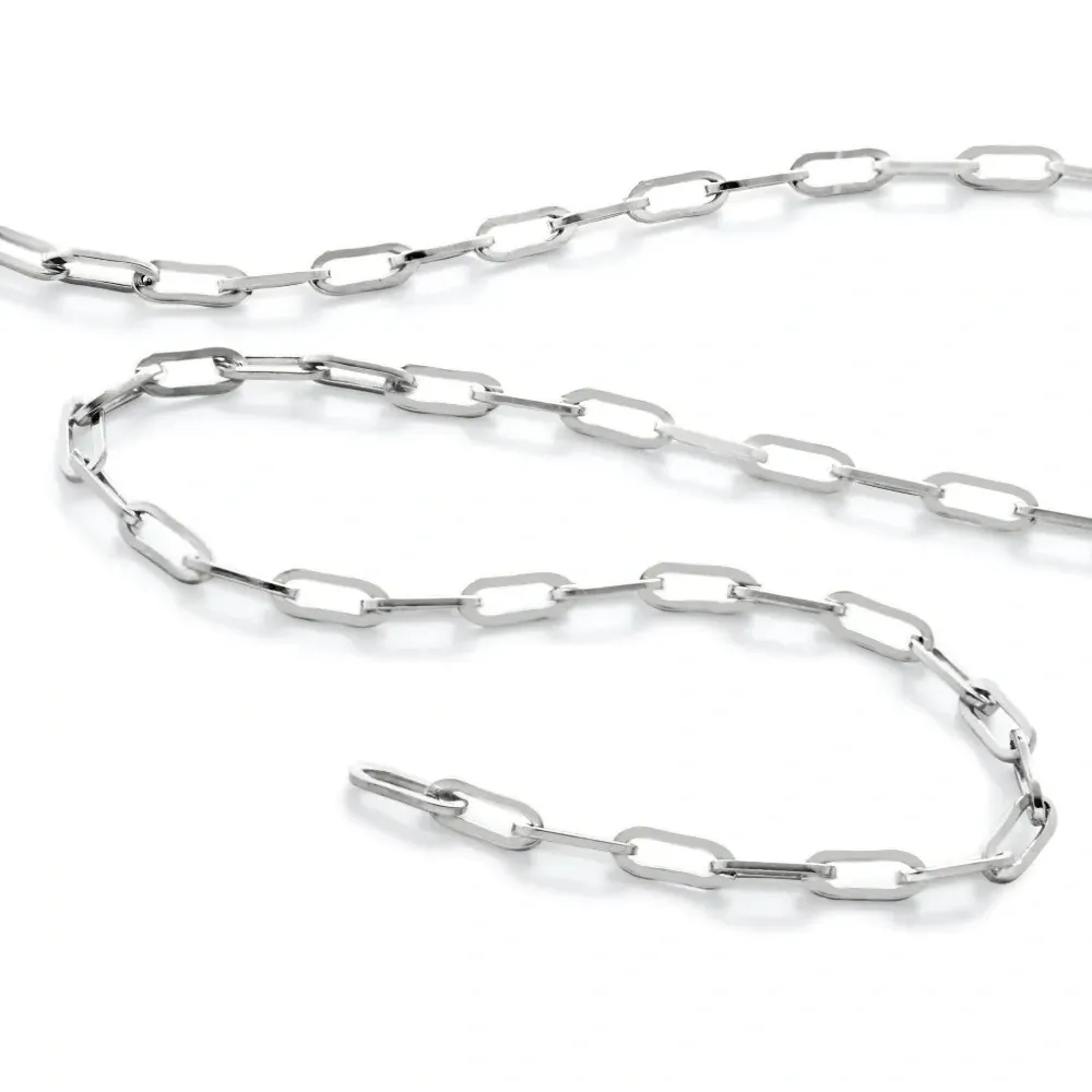 Серебряная цепочка на шею