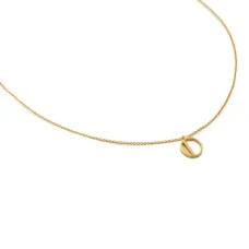 Колье Alphabet O