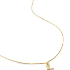 Колье с подвеской Alphabet L