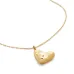 Колье с подвеской в форме сердца