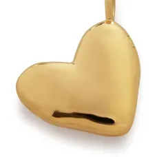 Колье с подвеской в форме сердца