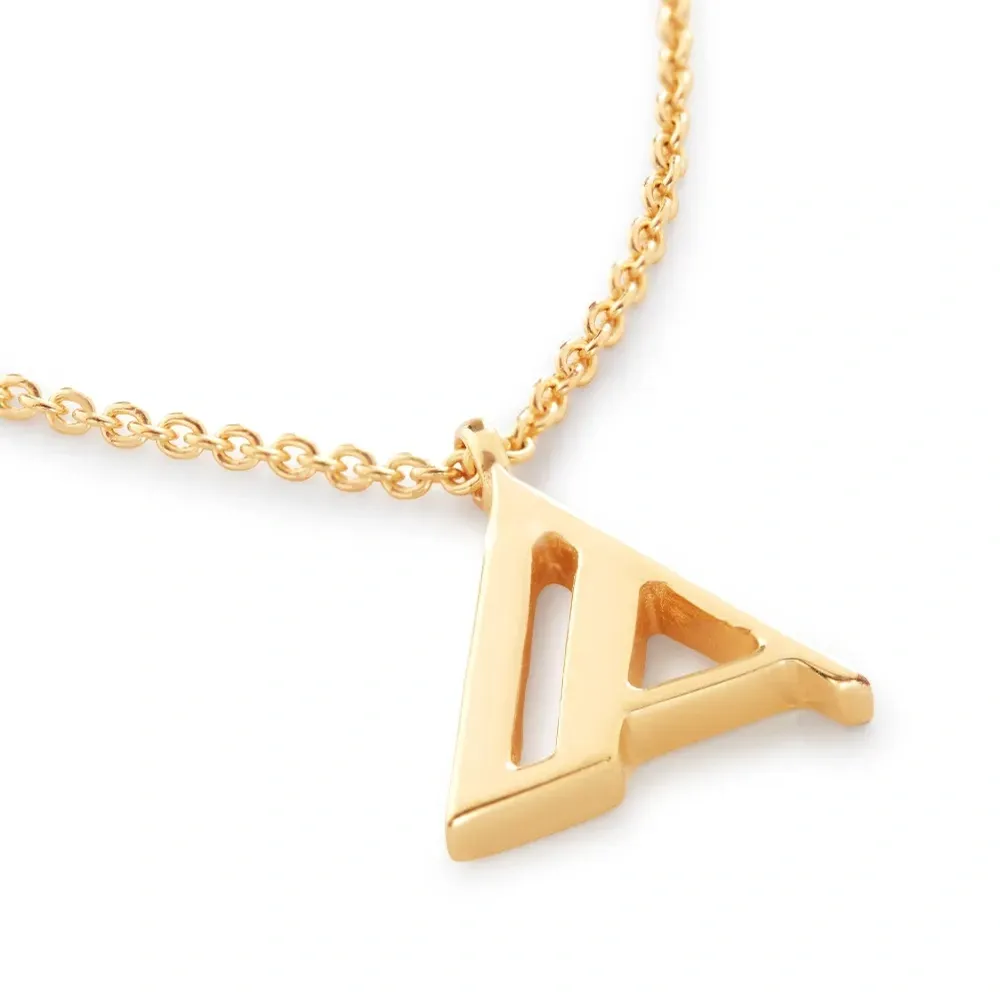 Колье с подвеской Alphabet A Колье с подвеской Alphabet A