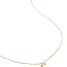 Колье с подвеской Alphabet C