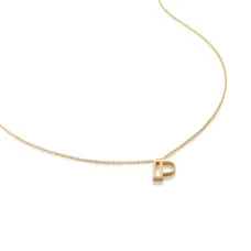 Колье с подвеской Alphabet P