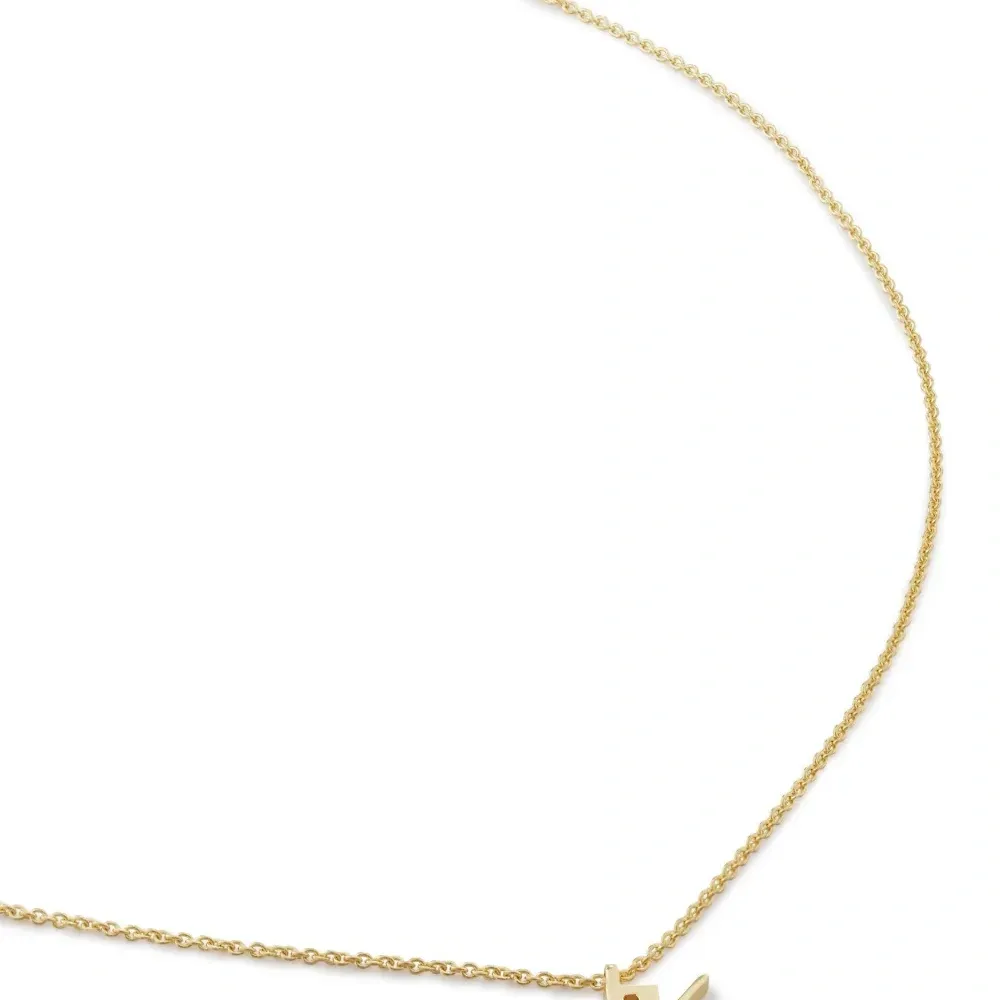 Колье с подвеской Alphabet K