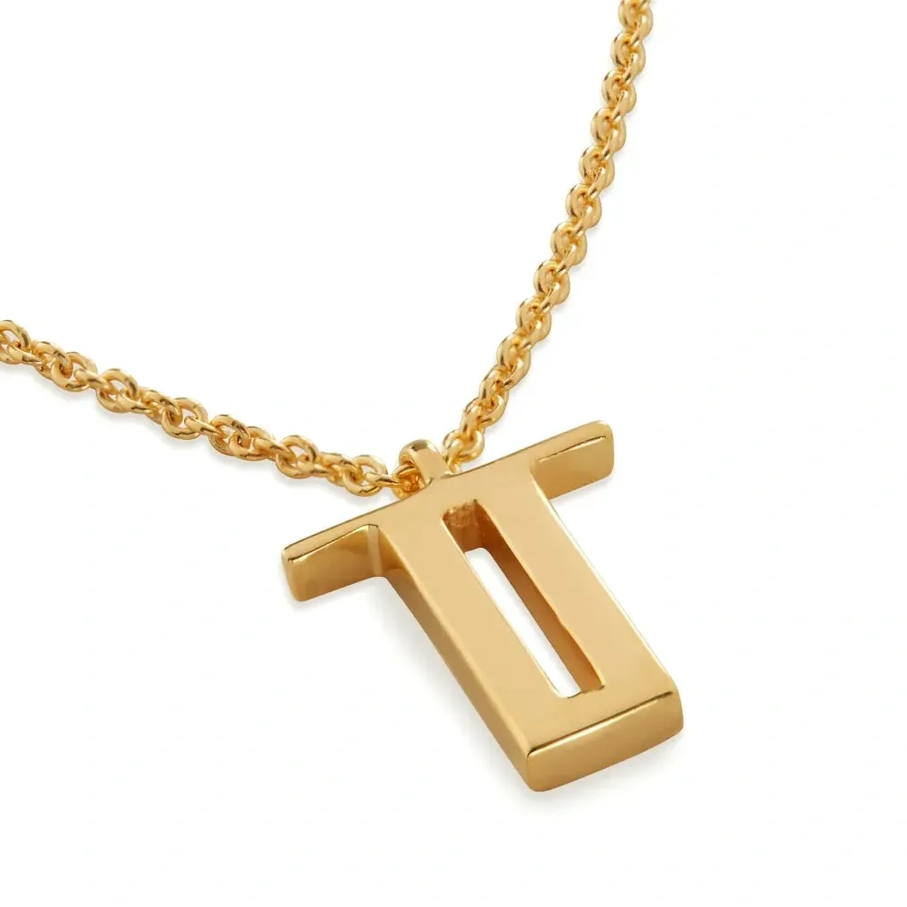 Колье с подвеской Alphabet T Колье с подвеской Alphabet T