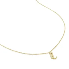 Колье Alphabet J